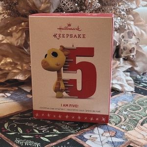 Hallmark 2016 Keepsake Ornament, "I Am Five!"